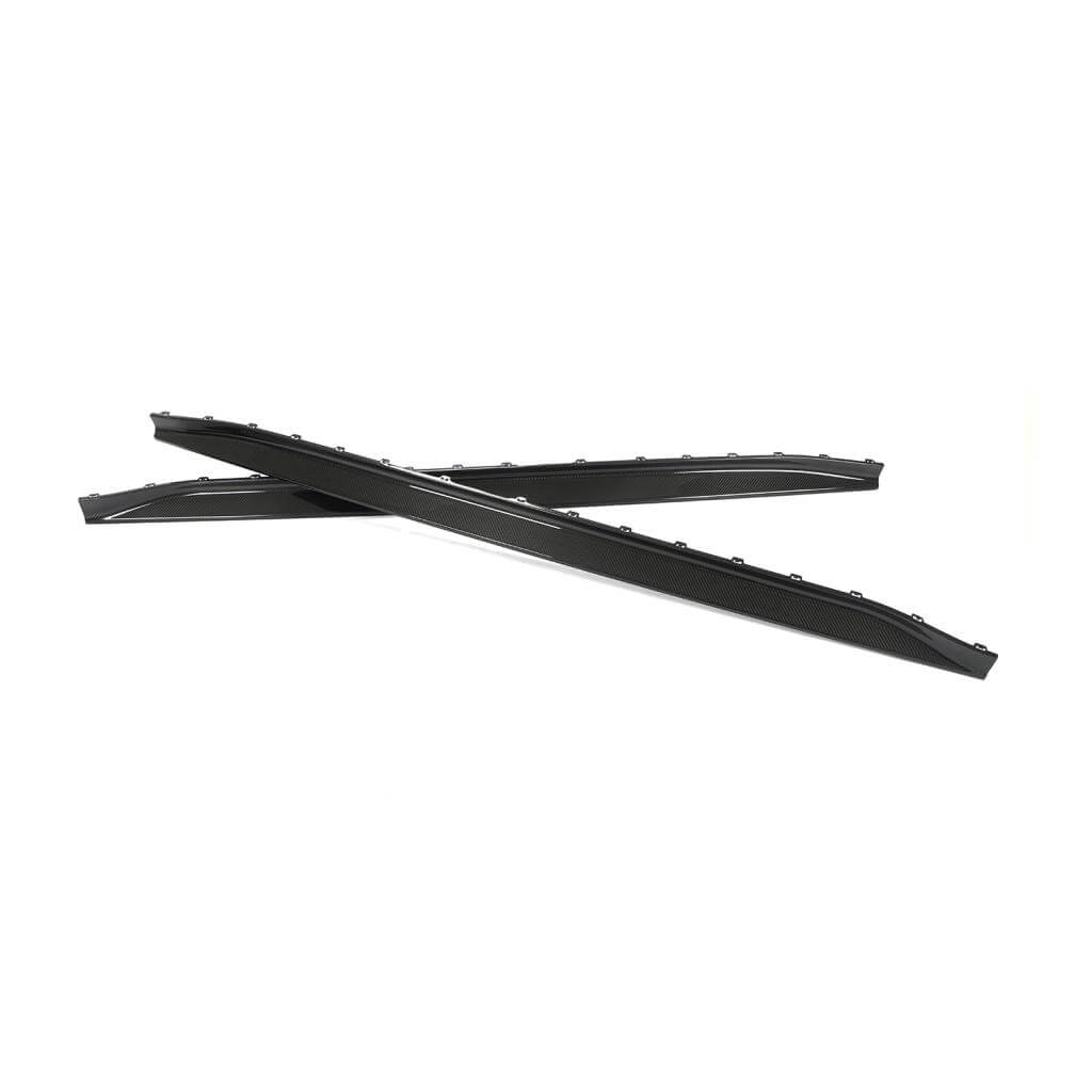 Side Skirt Extensions V1 (for G80, Carbon) for BMW 3 Series G20/G21 2018- - image 4