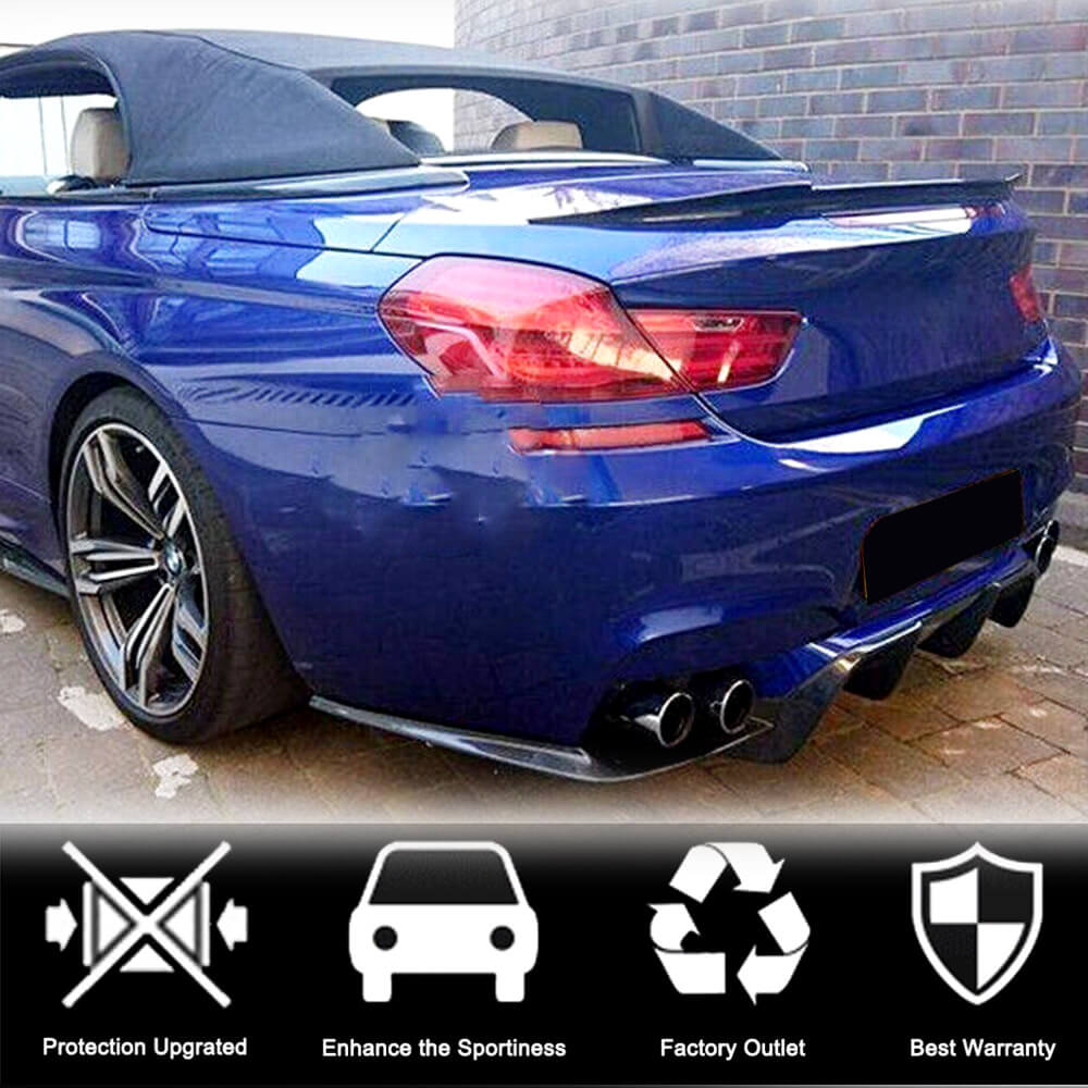 Rear Trunk Spoiler FRP V7 (for F12) for BMW 6 F12/F13/F06 2011-2015 - image 4