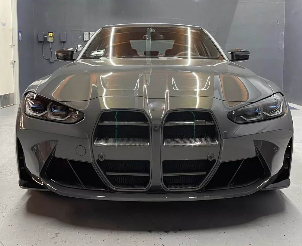 Grille V2 (for G80, Carbon) for BMW 3 Series G20/G21 2018- - image 4