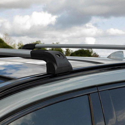 Roof rack (crossbars) for integrated railings Strong V2 120 cm (2 pcs) for BMW 5 series F-10/11/07 2010-2016 - image 4