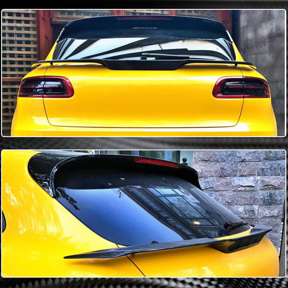Lower spoiler (2014-2021, Carbon) for Porsche Macan 2014-2024 - image 4