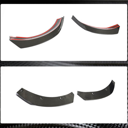 Covers on the front bumper Flap (for GLA45 AMG 2017-2020) for Mercedes GLA X156 2014-2019 - image 4