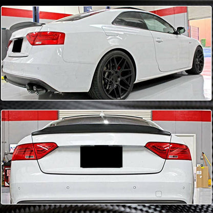 Spoiler V1 (for Coupe, Carbon) for Audi A5 2007-2015 - image 4