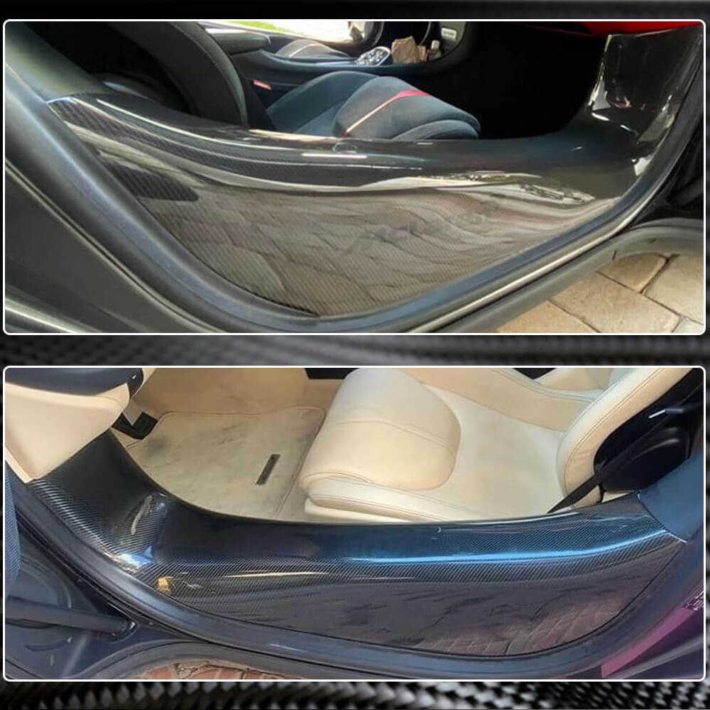 Door Sill Covers (Carbon) for McLaren 540C/570S 2015-2020 - image 4