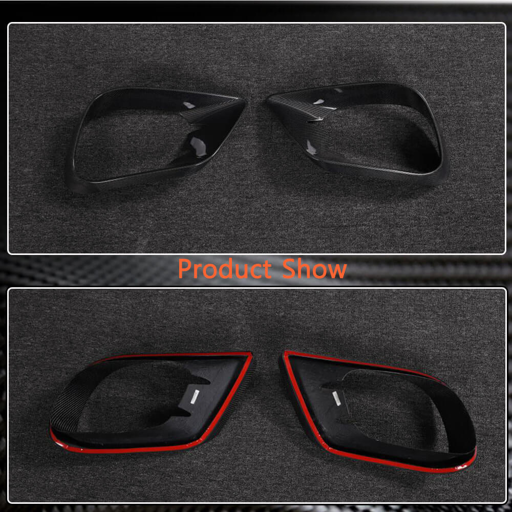 Carbon Front Bumper Covers (for AMG-Line 2017-2019) for Mercedes E-class coupe C238 2016-2024 - image 4