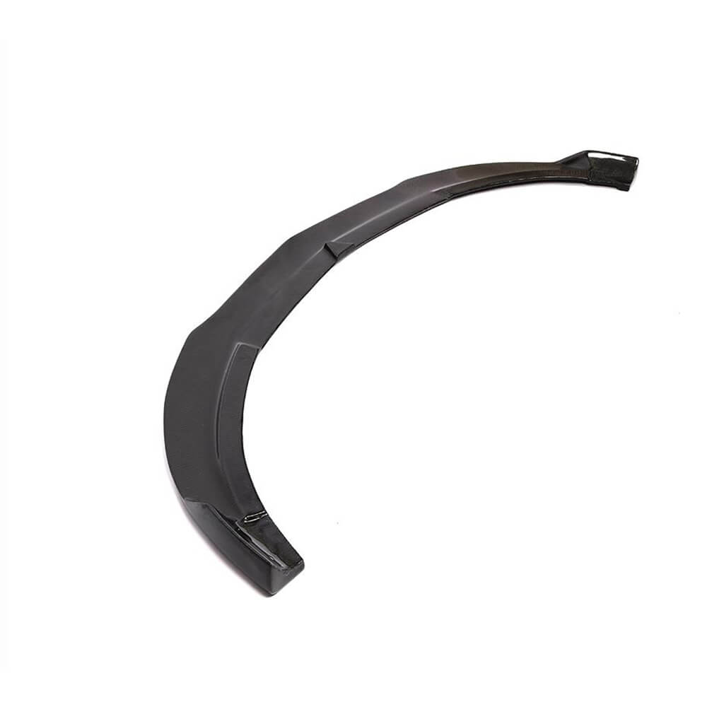 Lip V1 front bumper cover (for AMG-Line / A45 AMG HB 2013-2015, Carbon) for Mercedes A-class W176 2012-2018 - image 4