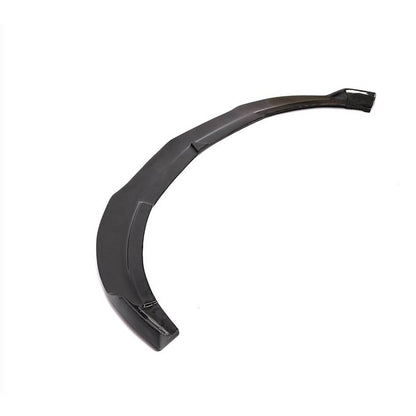Lip V1 front bumper cover (for AMG-Line / A45 AMG HB 2013-2015, Carbon) for Mercedes A-class W176 2012-2018 - image 4