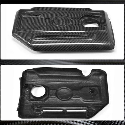 Engine cover (for GTI HB 2010-2013, Carbon) for Volkswagen Golf 6 - image 4
