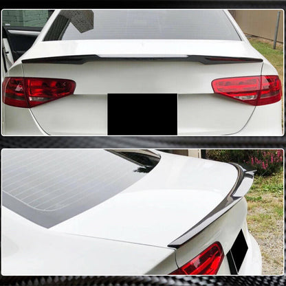Spoiler V1 (for Base 2011-2015, Carbon) for Audi A4 B8 2007-2015 - image 4