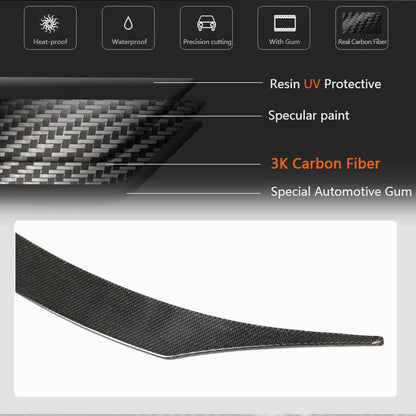 Lower spoiler (2021+, Carbon) for Porsche Macan 2014-2024 - image 4
