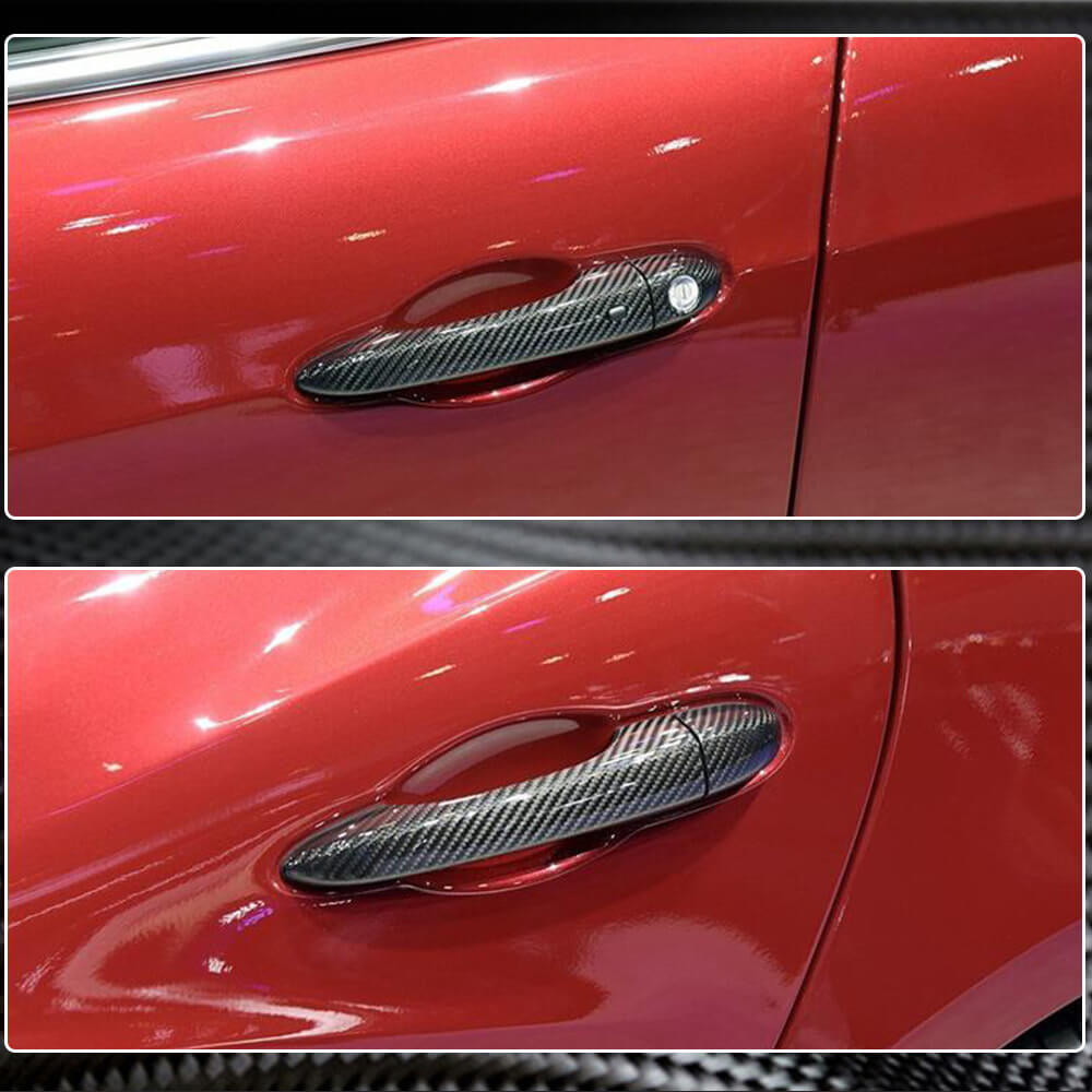 Handle pads (Carbon) for Maserati Ghibli 2013-2023 - image 4