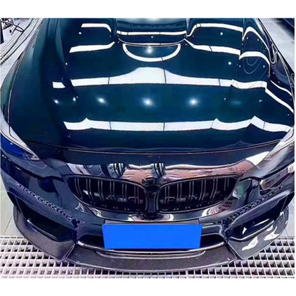 Front Bumper Lip V10 for F82/F83, Carbon for BMW 4 Series F-32 2012-2020 - image 4