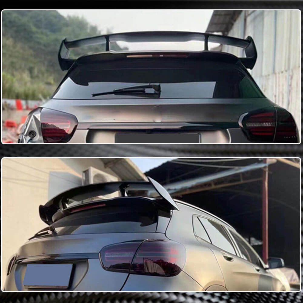 Spoiler V2 (Carbon) for Mercedes GLA X156 2014-2019 - image 4