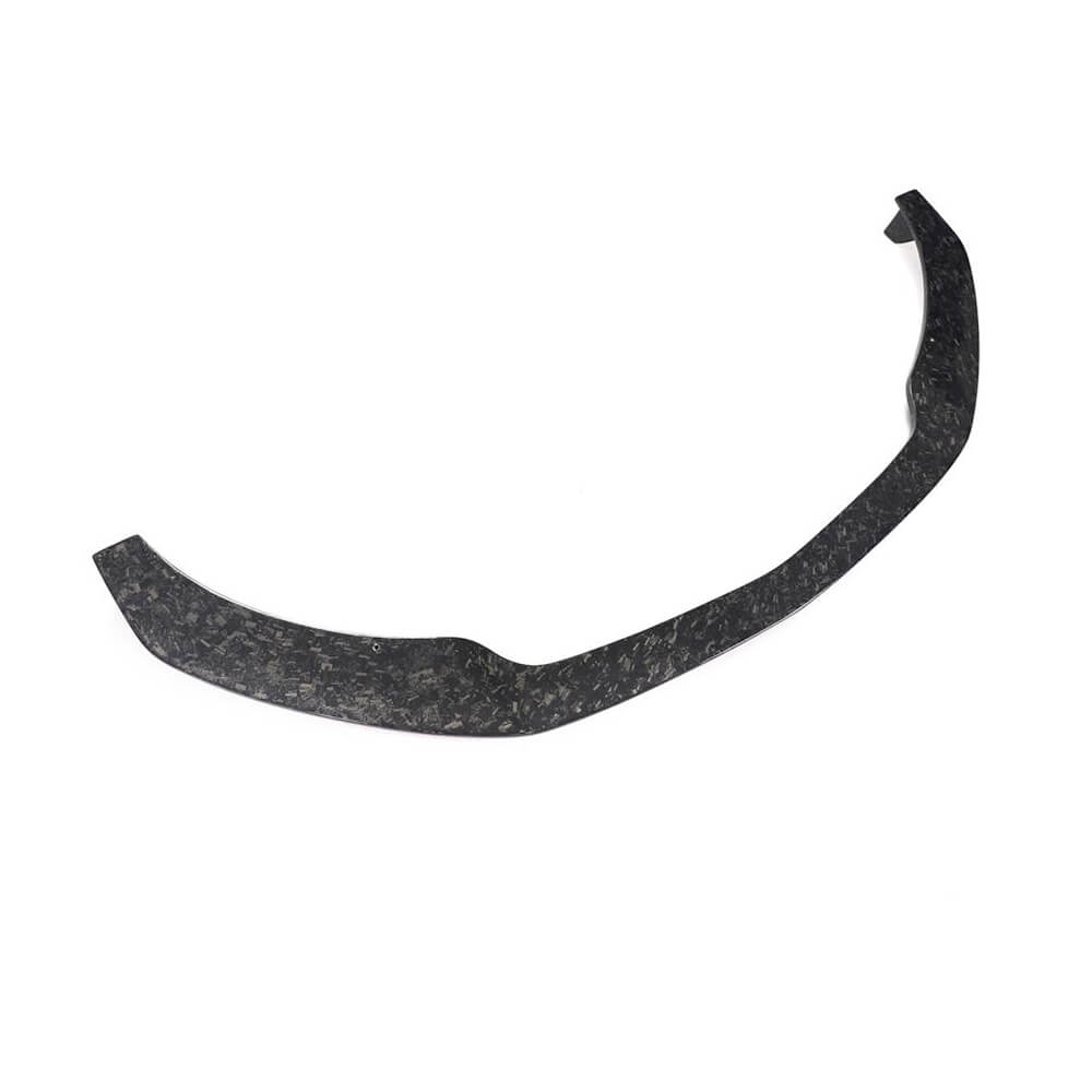 Cover on the front bumper Lip (for A45 AMG HB 2016-2018, Carbon) for Mercedes A-class W176 2012-2018 - image 4