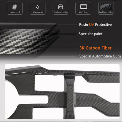 Radiator grille V1 (Carbon) for Ford Bronco - image 4