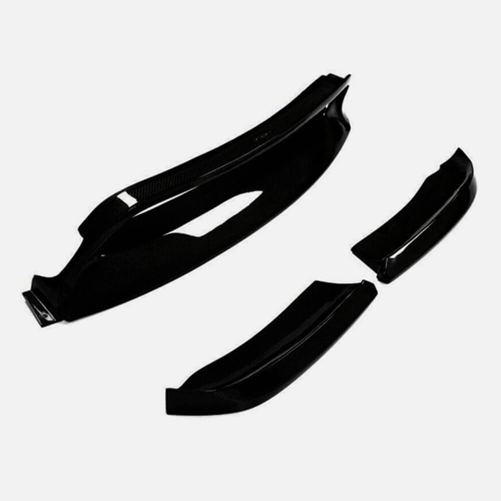 Front Bumper Lip Glossy Black FRP (for X5M 2010-2014) for BMW X5 E-70 2007-2013 - image 4