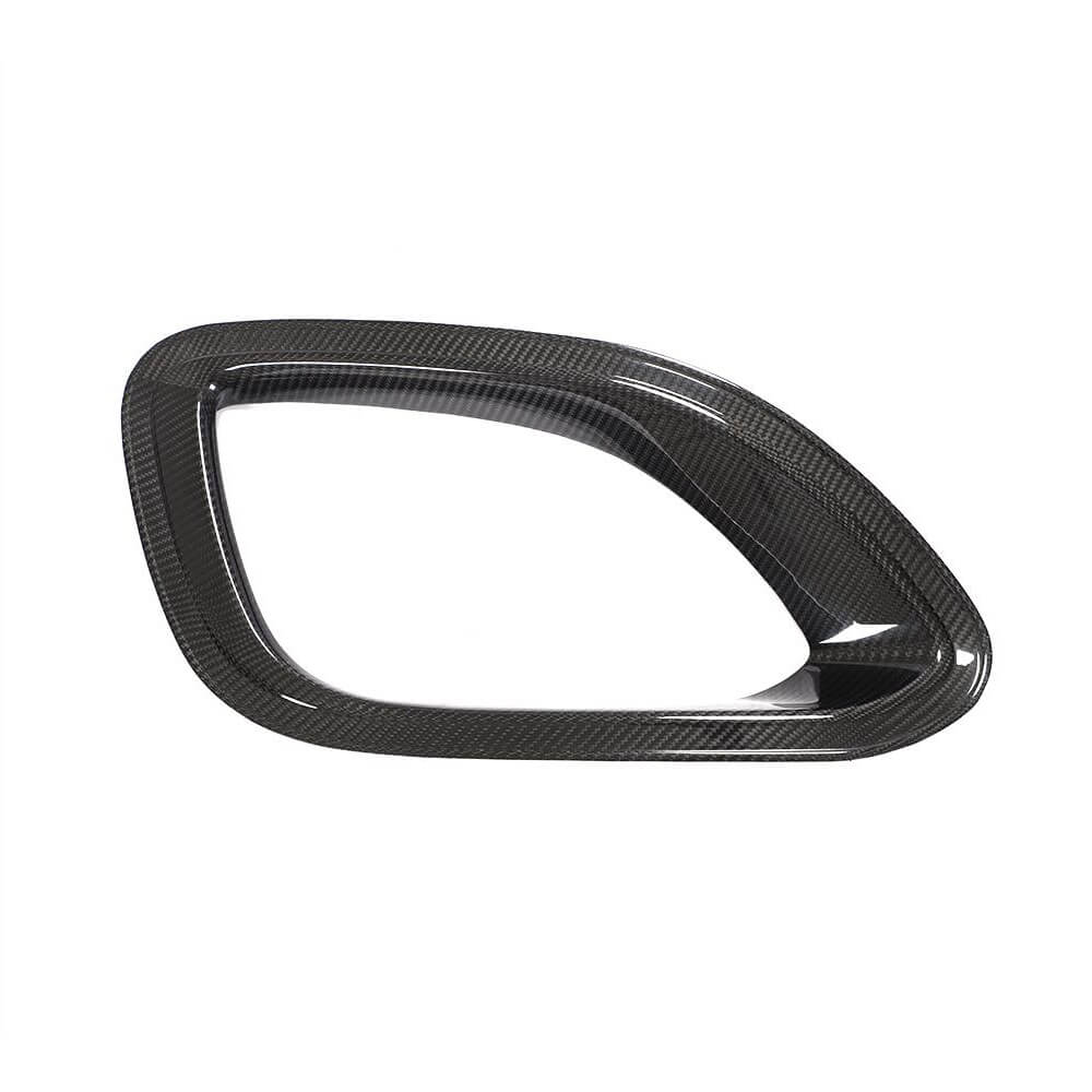 Carbon Front Bumper Covers (for Base 2021+) for Jaguar F-Type 2013-2024 - image 4