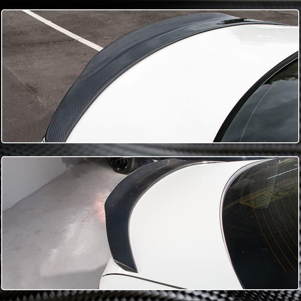 Spoiler V9 (SD, Carbon) for Mercedes CLA C117 2013-2019 - image 4