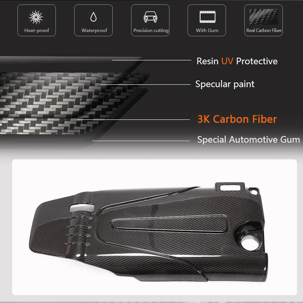 Engine cover (Carbon) for Honda Civic Sedan X 2016-2021 - image 4