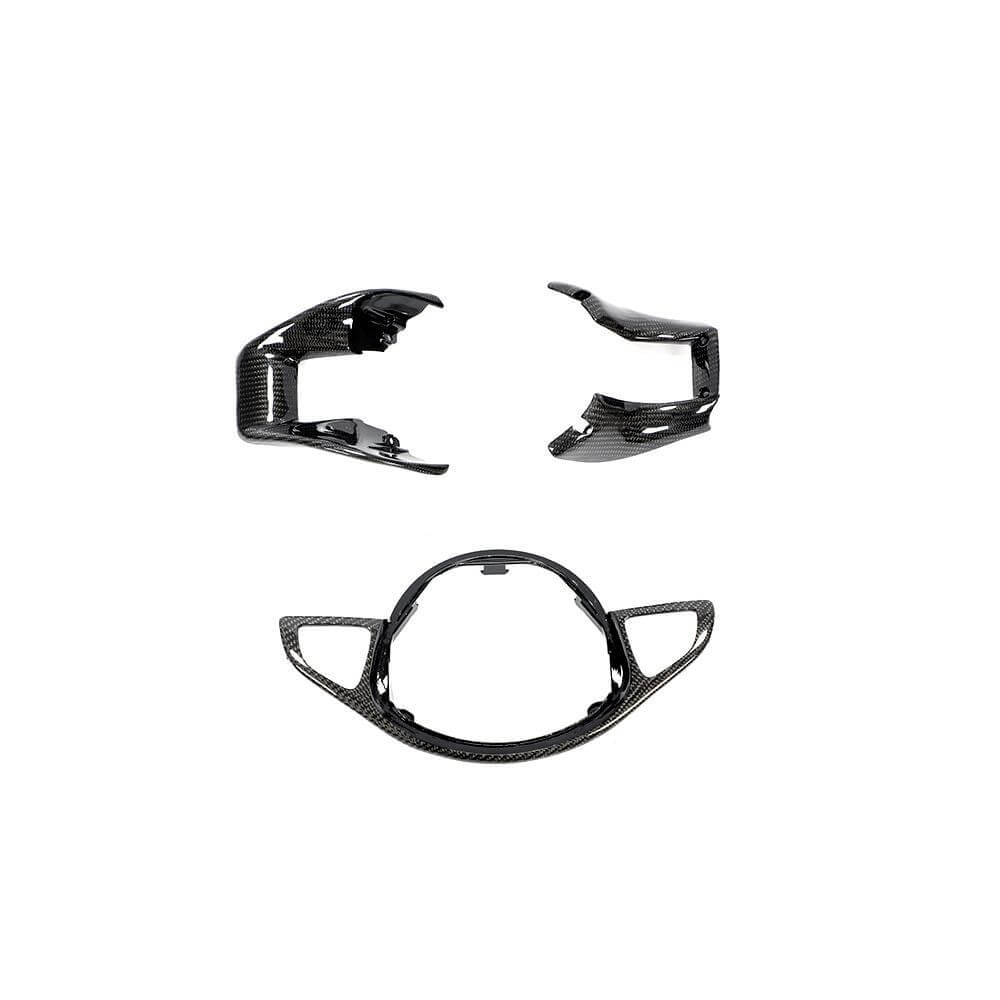 Steering wheel cover (Carbon) for Mercedes C-class W205 2014-2021 - image 4