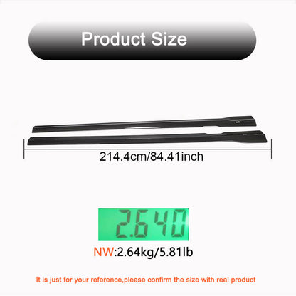 Side Skirts (2016-2019, Carbon) for Mercedes E-сlass W213 2016-2023 - image 8