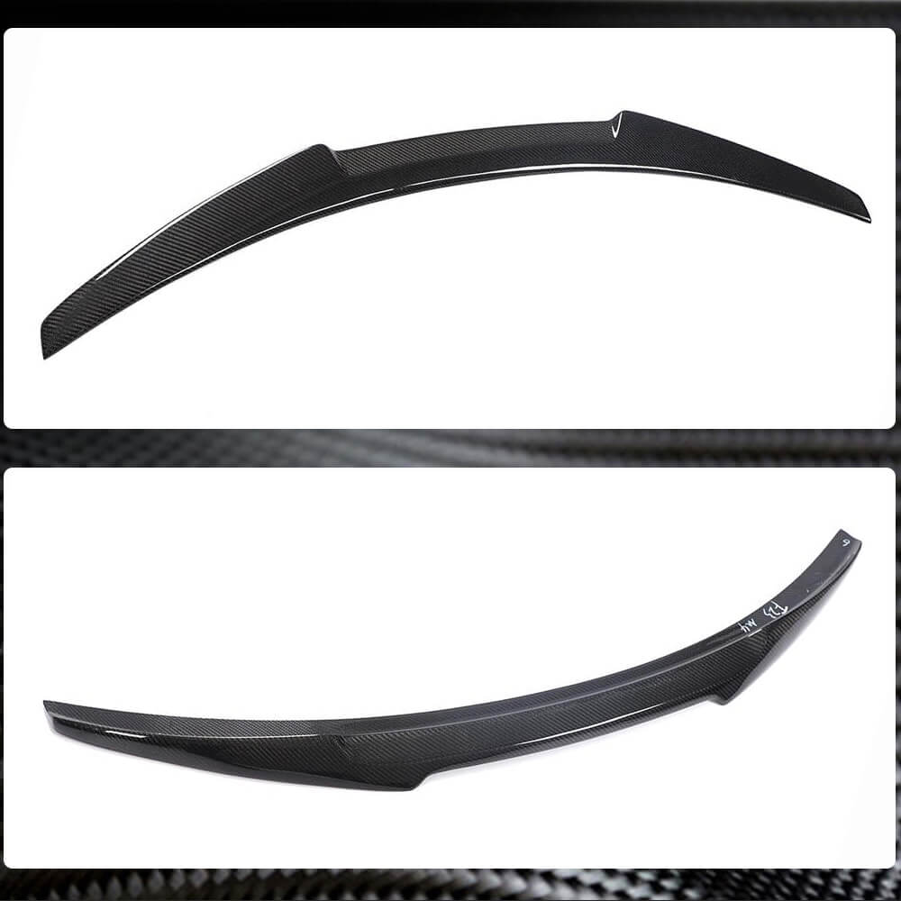 Rear Trunk Spoiler Carbon Fiber (Convertible) for BMW 2 Series F22/23 2014-2021 - image 4