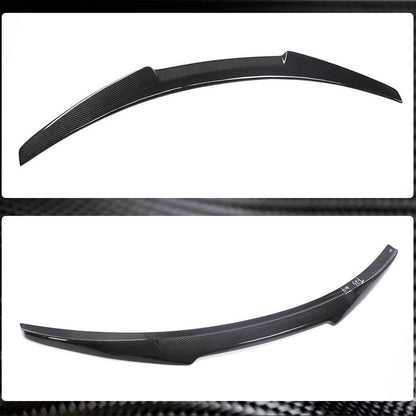 Rear Trunk Spoiler Carbon Fiber (Convertible) for BMW 2 Series F22/23 2014-2021 - image 4
