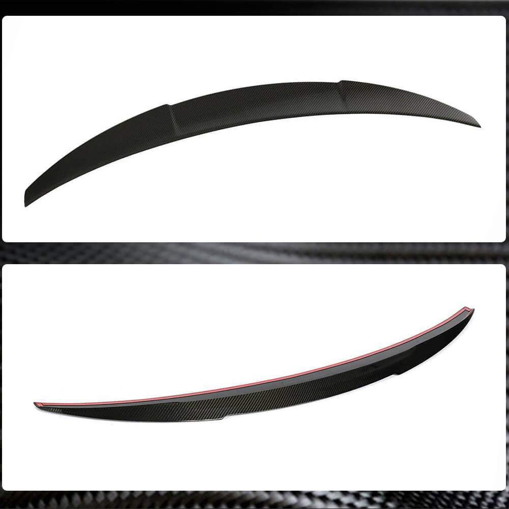 Rear Trunk Spoiler Carbon Fiber V2 (Coupe) for BMW 2 Series F22/23 2014-2021 - image 4