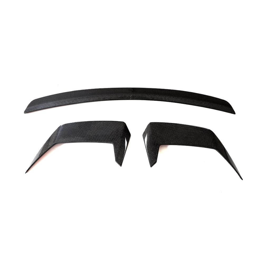 Rear Roof Spoiler Carbon Fiber for Audi Q8 2018- - image 4