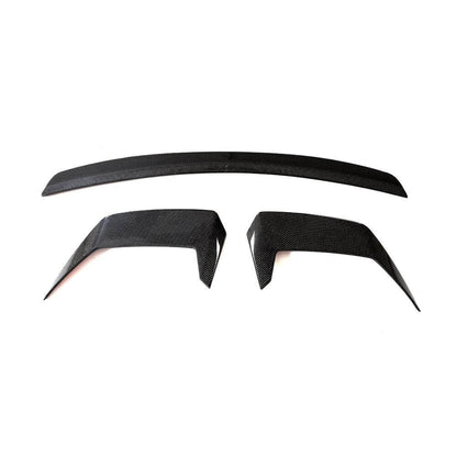Rear Roof Spoiler Carbon Fiber for Audi Q8 2018- - image 4