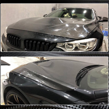 Engine Bonnet Hood Cover Carbon Fiber V1 for BMW 3 series F-30/31/34 2012-2019 - image 4