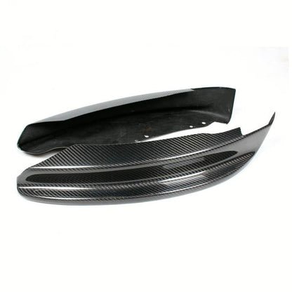 Front Bumper Flap Extensions (for E82/E88 M-Sport, Carbon) for BMW 1 Series E81/82/87/88 2004-2011 - image 4