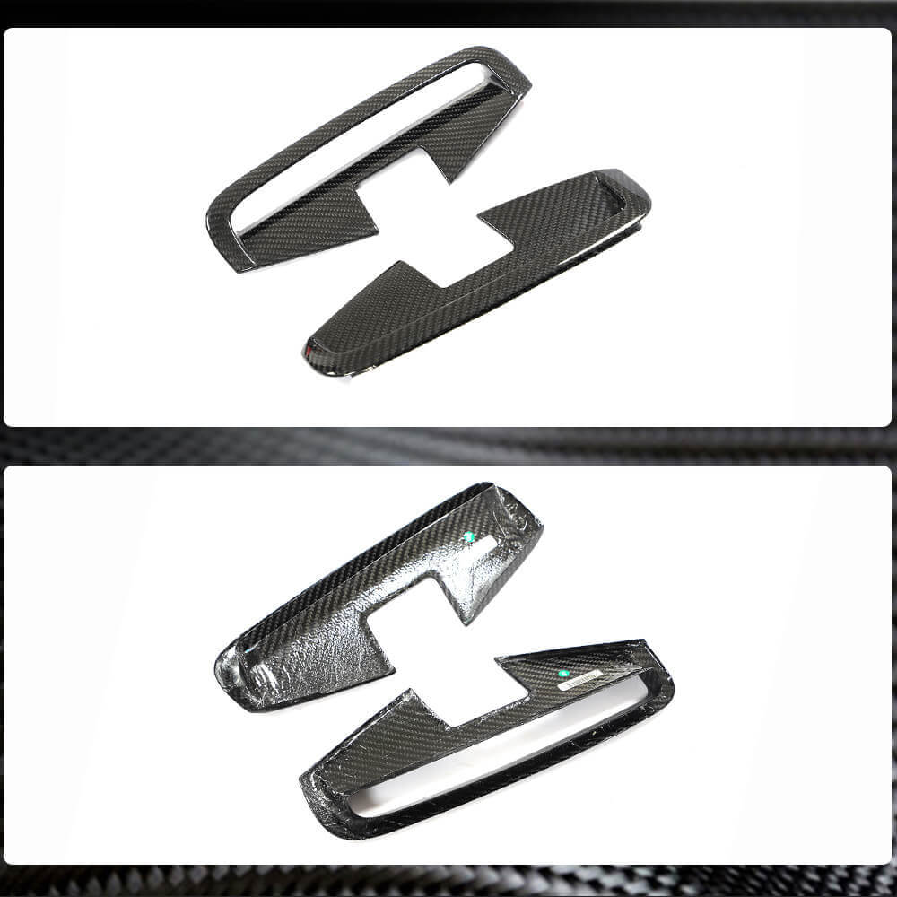Front Bumper Splitters Dry Carbon Fiber (for M-Sport) for BMW 4 series G22/23/26 2020- - image 4