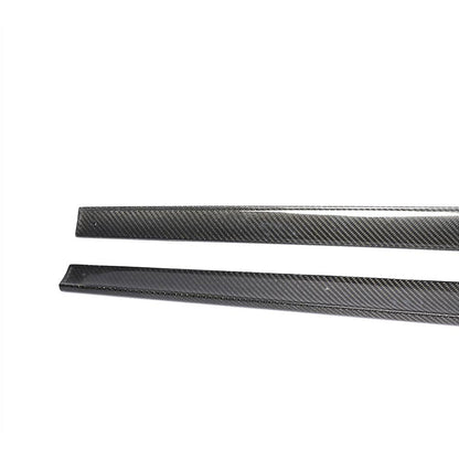 Side Skirts (for AMG-Line 2017-2019, Carbon) for Mercedes E-class coupe C238 2016-2024 - image 4
