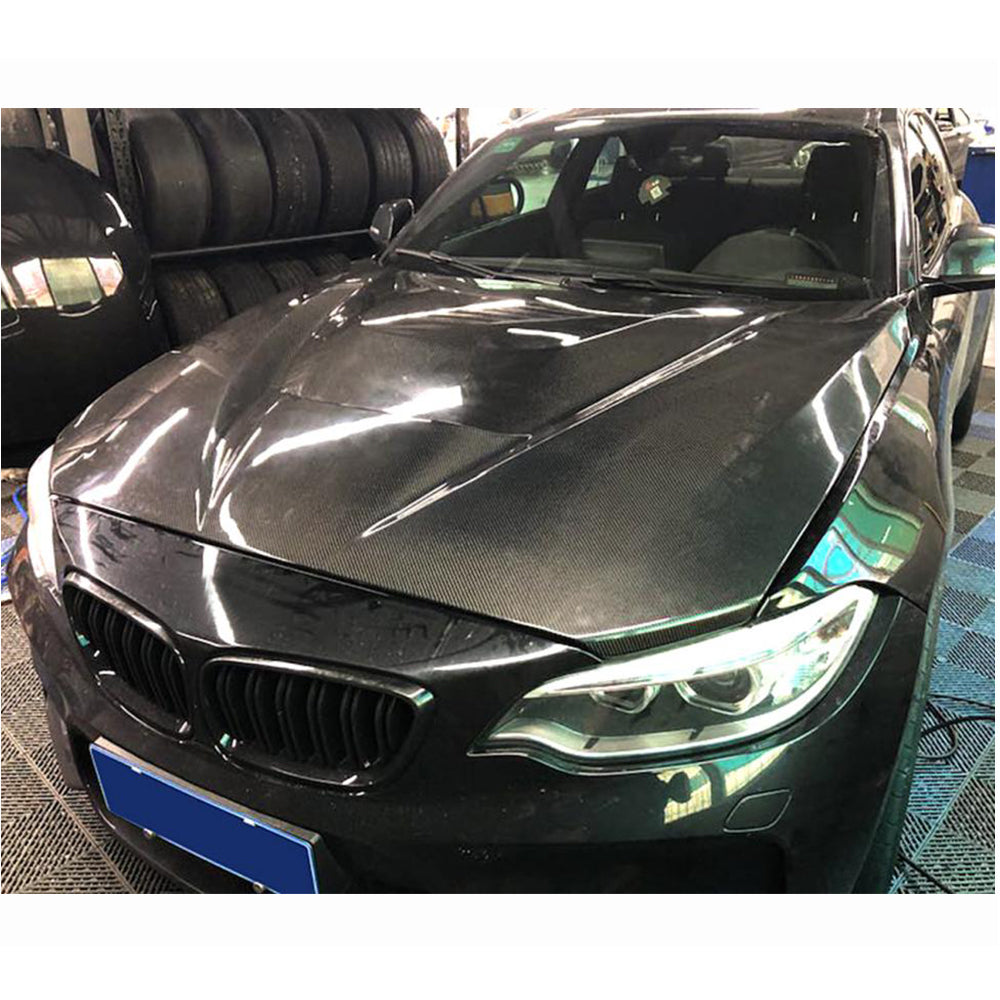 Engine Bonnet Hood Cover Carbon Fiber (for F87) for BMW 2 Series F22/23 2014-2021 - image 4