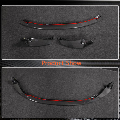 Front Bumper Lip V8 for G80, Carbon for BMW 3 Series G20/G21 2018- - image 4