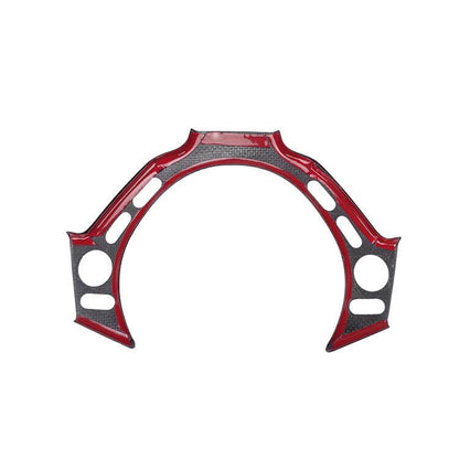 Steering wheel cover (2009-2015, Carbon) for Nissan GT-R - image 4