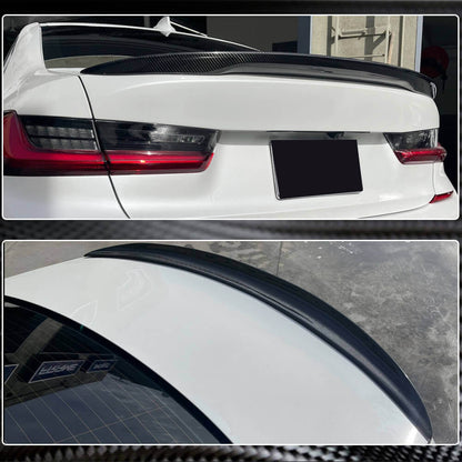 Rear Trunk Spoiler Carbon Fiber V17 (SD) for BMW 3 series G20/21 2018- - image 4