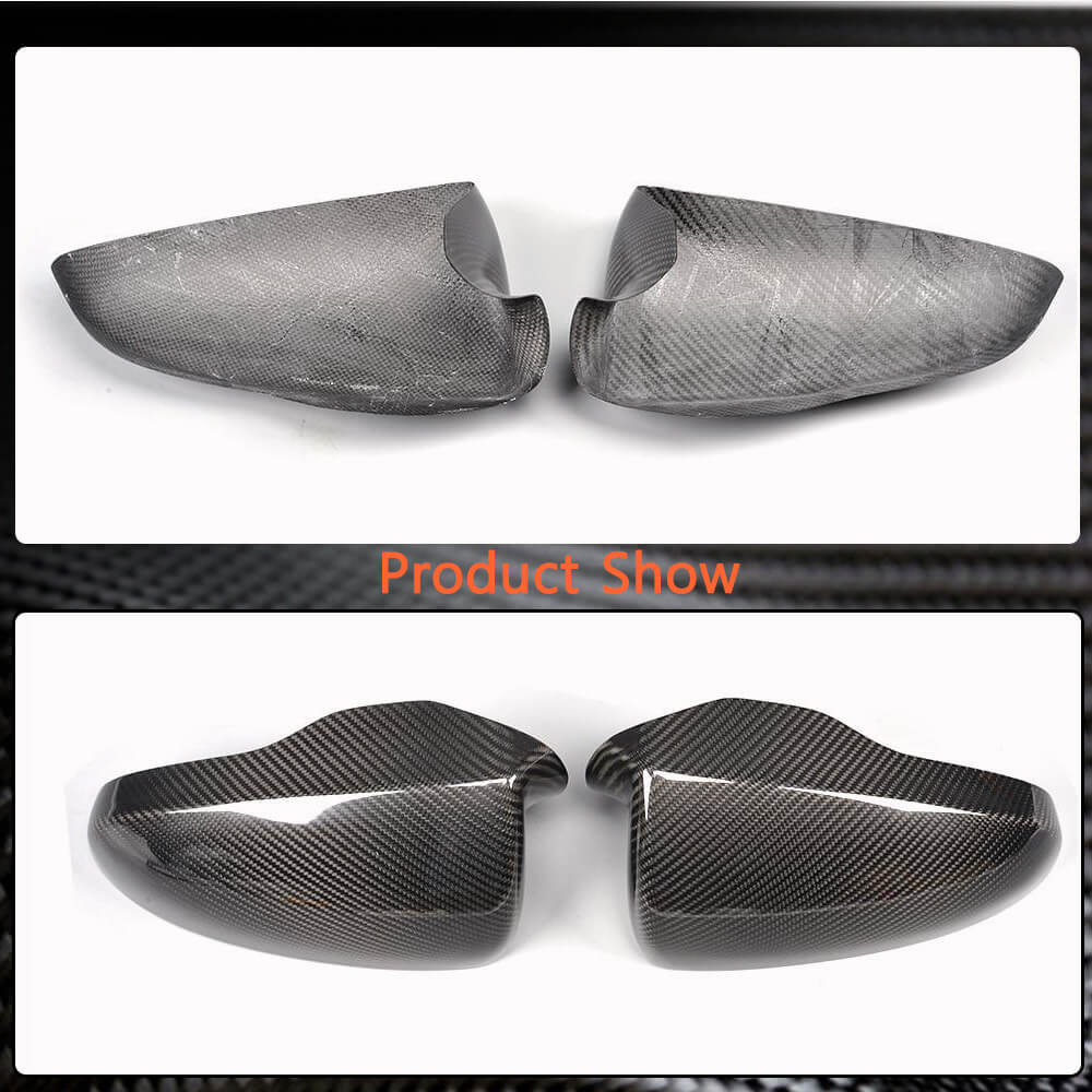 Mirror Covers Add-on Carbon Fiber (2010-2013) for BMW 5 series F-10/11/07 2010-2016 - image 4