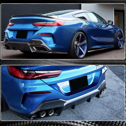 Rear Bumper Diffuser Dry Carbon Fiber V2 (for G14/G15 M850i 2018-2021) for BMW 8 series G14/G15/G16 - image 4