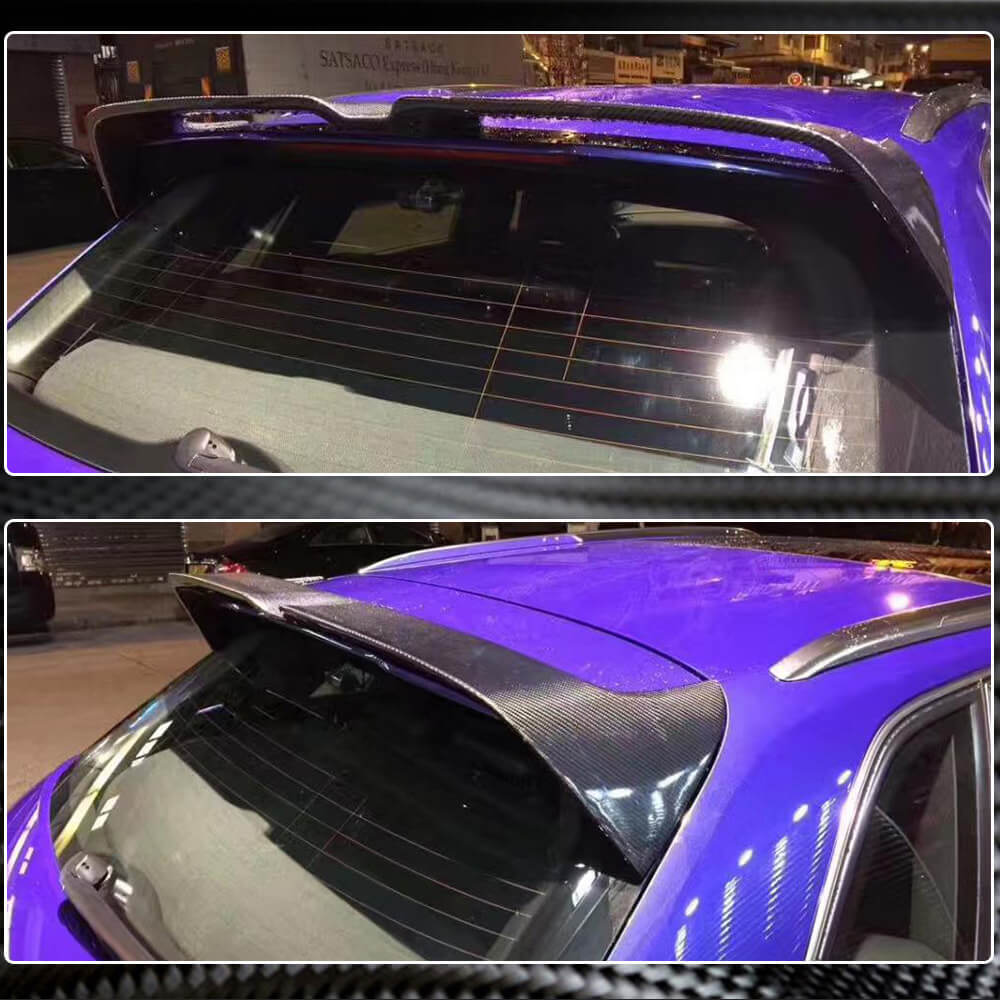 Spoiler V2 (for S-Line HB, Carbon) for Audi A3 2012-2020 - image 4