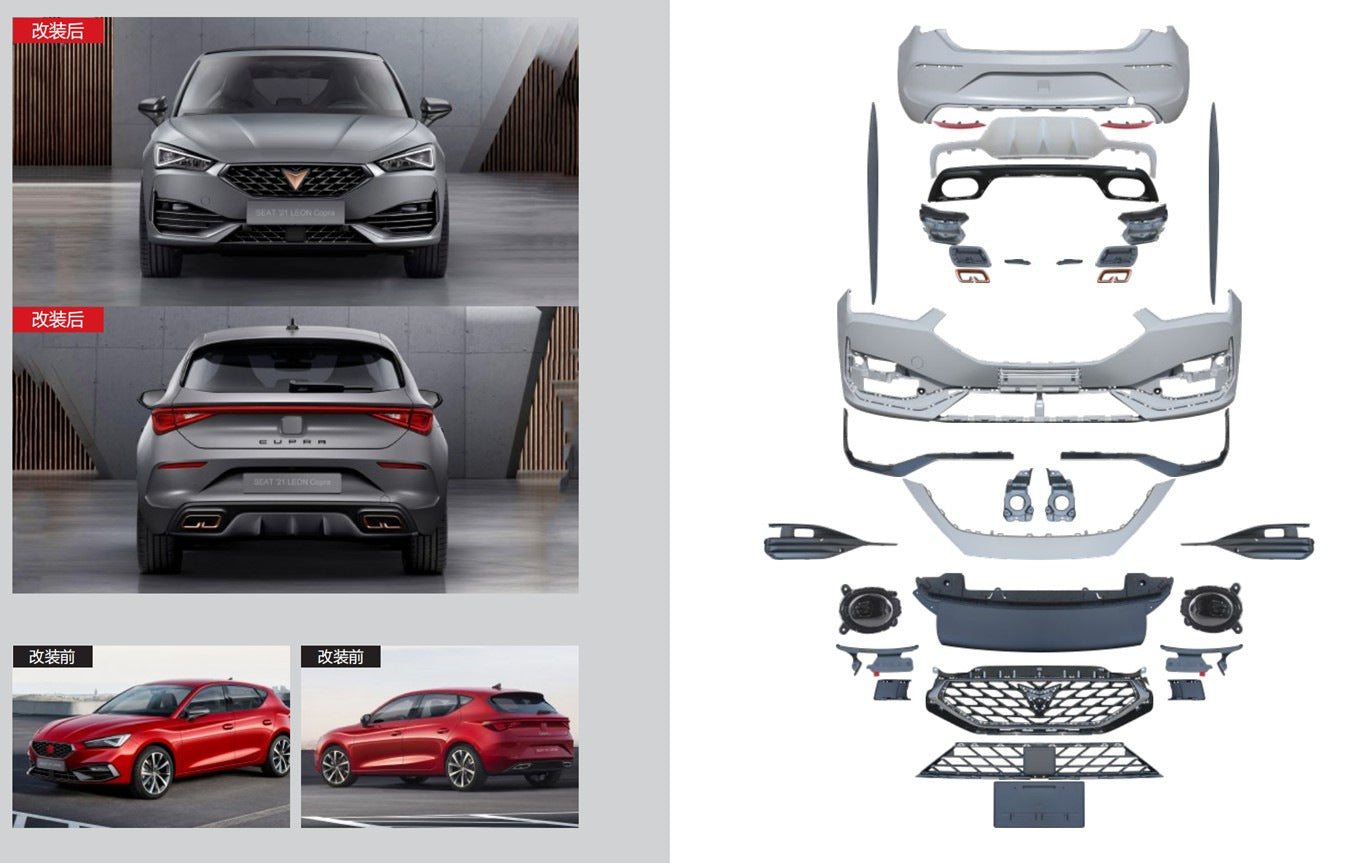 Cupra Body Kit for Seat Leon 2020- - image 1