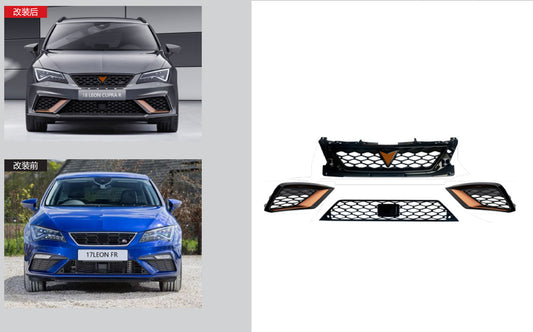 Cupra R Grille Set (For 2017-2020 FR) for Seat Leon 2013-2020 - image 1
