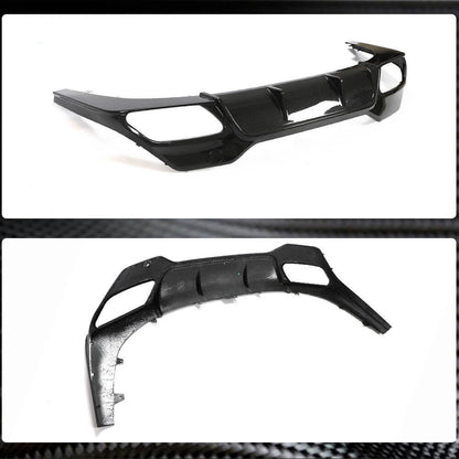 Rear Bumper Diffuser Dry Carbon Fiber V2 (for G14/G15 M850i 2018-2021) for BMW 8 series G14/G15/G16 - image 5