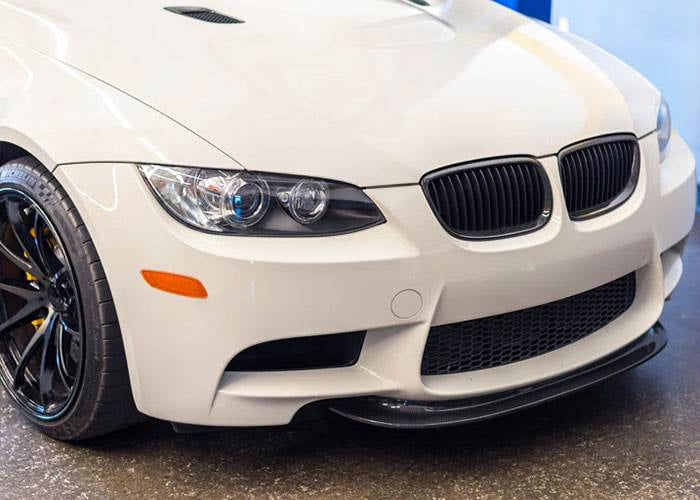 Front bumper lip V6 (for M3, Carbon) for BMW 3 Series E92/E93 2006–2013 - image 5