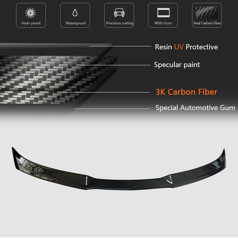 Lower spoiler (2014-2021, Carbon) for Porsche Macan 2014-2024 - image 5