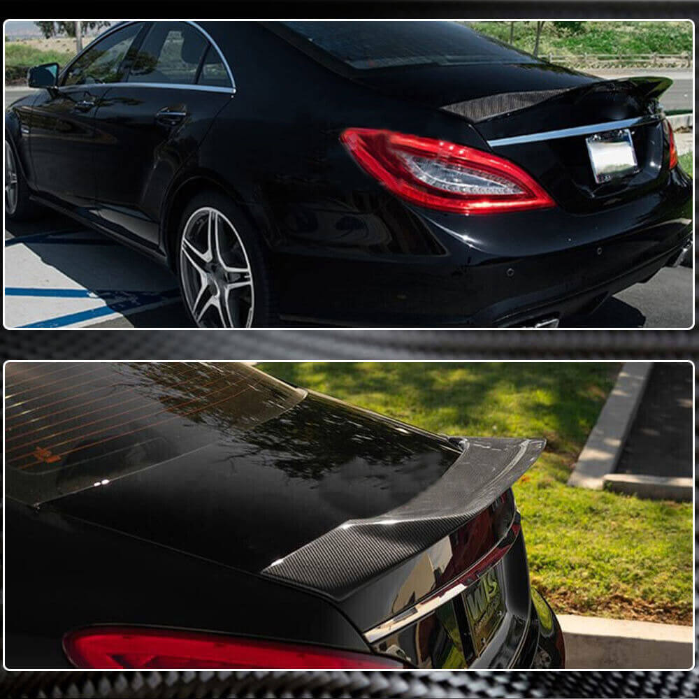 Spoiler V2 (for SD, Carbon) for Mercedes CLS C218 2011-2018 - image 5
