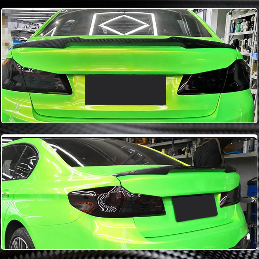 M4-Style Spoiler (for G30/F90, Carbon) for BMW 5 Series G30/G31 2017-2023 - image 5