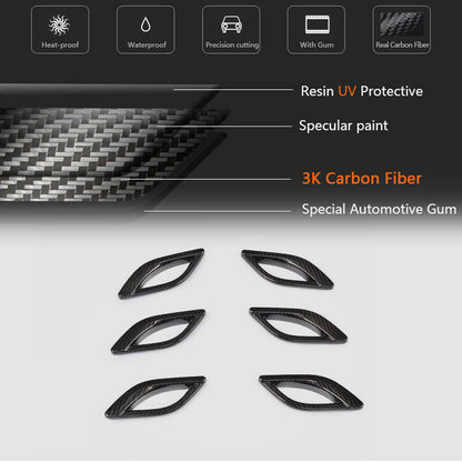 Carbon Front Fender Covers (2013-2017) for Maserati Quattroporte 2013-2023 - image 5