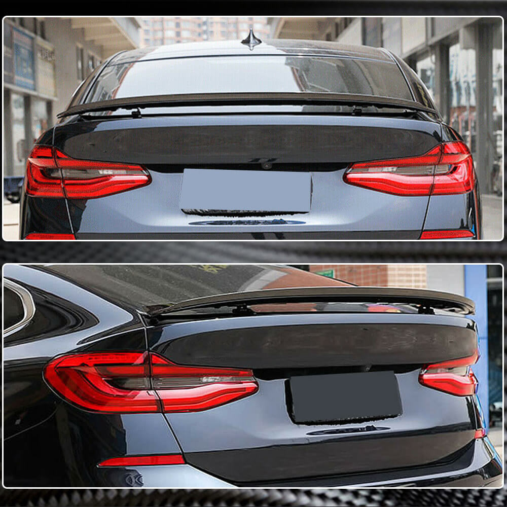 Rear Trunk Spoiler Carbon Fiber for BMW 6 series G32 2017- - image 5